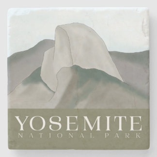 Half Dome, Yosemite National Park Stone Coaster
