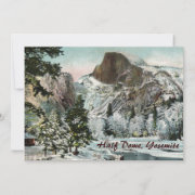 Half Dome, Yosemite Party Invitation