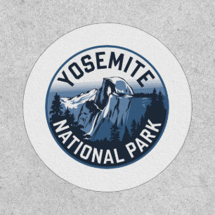 Half Dome Yosemite Round Emblem Patch
