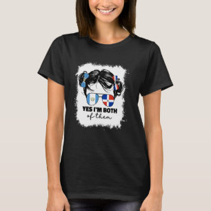 Half Dominican And Guatemalan Guatemala Flag Kids  T-Shirt