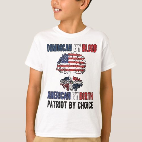 Half Dominican Half American Dominican Republic US T_Shirt