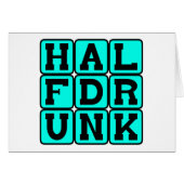 Half Drunk, Optimistic Outlook (Front Horizontal)