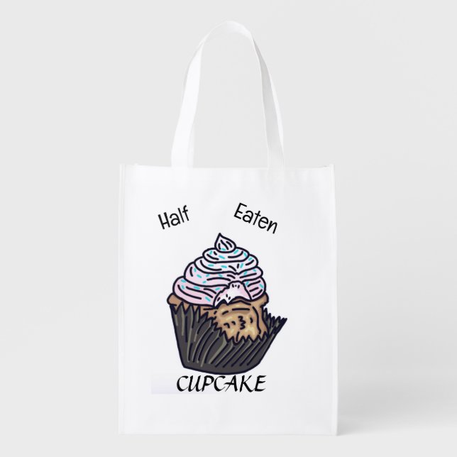 Half eaten cupcake bag (Front)