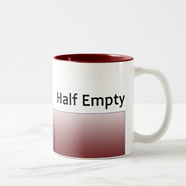 Half Empty Mug (Right)