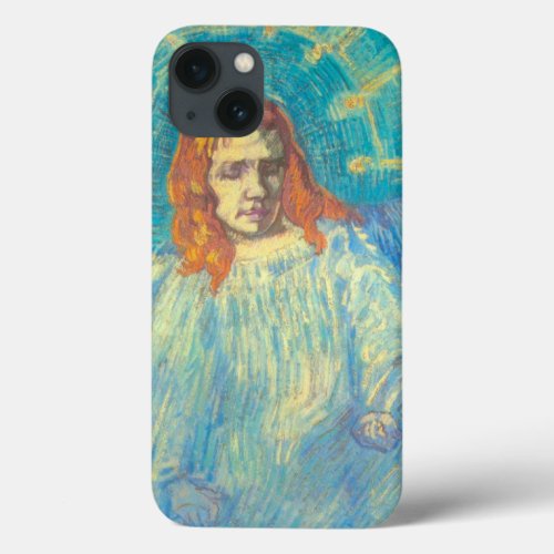 Half Figure of an Angel by Vincent van Gogh iPhone 13 Case