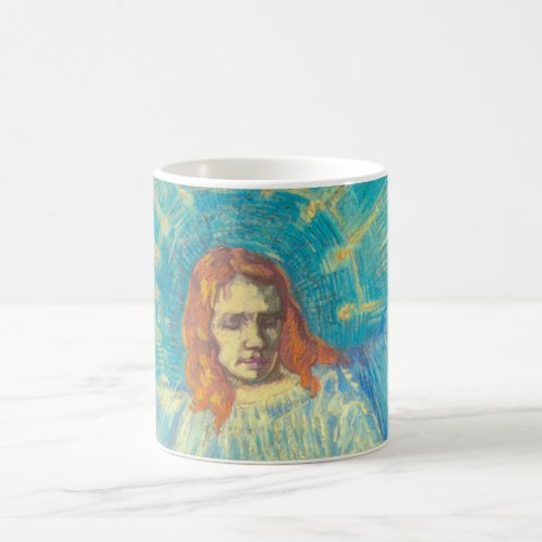 Half Figure of an Angel by Vincent van Gogh Coffee Mug