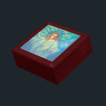 Half Figure of an Angel by Vincent van Gogh Jewelry Box<br><div class="desc">Half Figure of an Angel (after Rembrandt) by Vincent van Gogh is a vintage fine art post impressionism religious portrait painting featuring an angel with wings and a halo. About the artist: Vincent Willem van Gogh was a Post Impressionist painter whose work was most notable for its rough beauty, emotional...</div>
