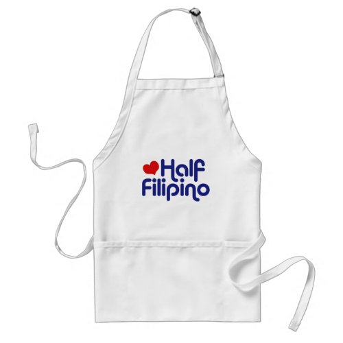 Half Filipino Adult Apron