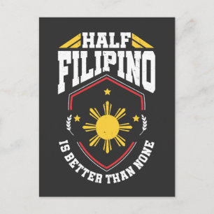 Half Filipino is better than none - Philippines Postcard