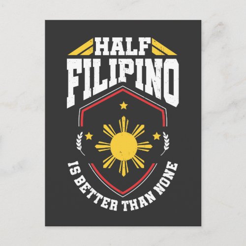 Half Filipino is better than none _ Philippines Postcard