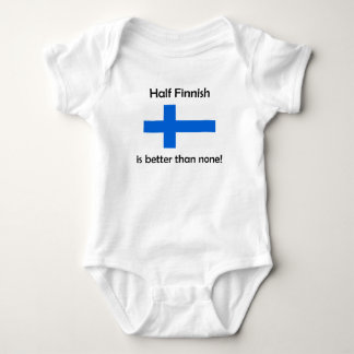 Half Finnish Baby Bodysuit