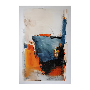 Half Full Glass - Abstract Metaphor Acrylic Print