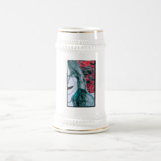 Half Girl Beer Stein