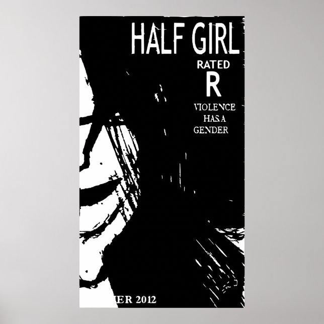 HALF GIRL POSTER (Front)
