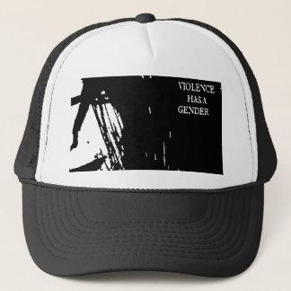 HALF GIRL SVG TRUCKER HAT