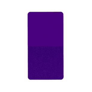Half-Glitter Bottom Purple Return Address Labels