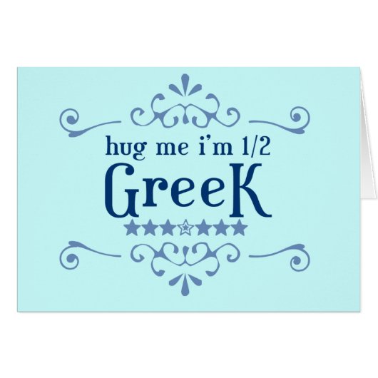 Half Greek (Front Horizontal)