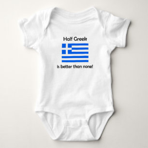 Half Greek Baby Bodysuit