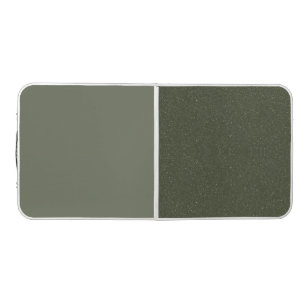 Half & Half Moss Green Pong Table – Customizable