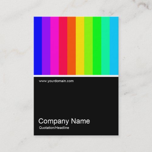 Half&amp;Half Photo 0132 - Color Bars Business Cards