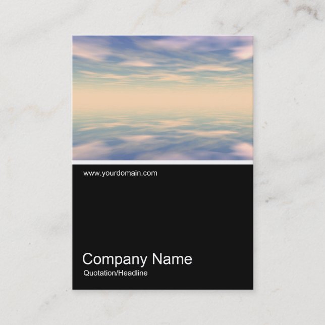 Half&Half Photo 0202 - Reflections II Business Card (Front)