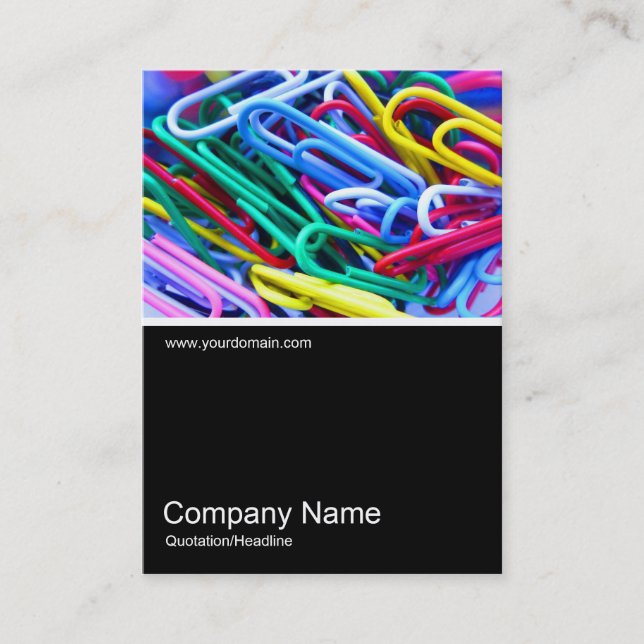 Half&Half Photo 0220 - Project Paperclip Business Card (Front)