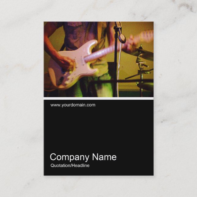 Half&Half Photo 0272 - 12 Bar Blues Business Card (Front)