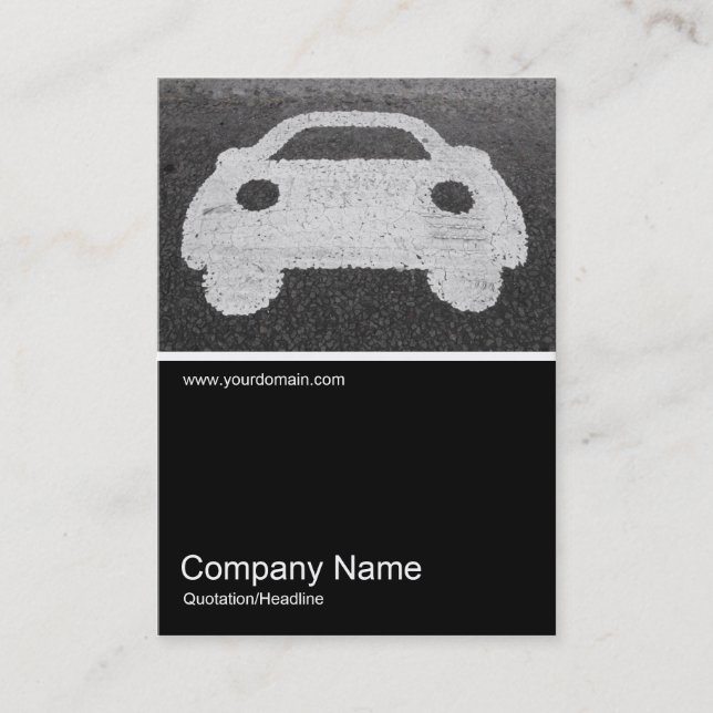 Half&Half Photo 0336 - Road Car Business Card (Front)
