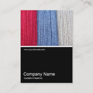 Half&Half Photo 0393 - Darning Thread Business Card