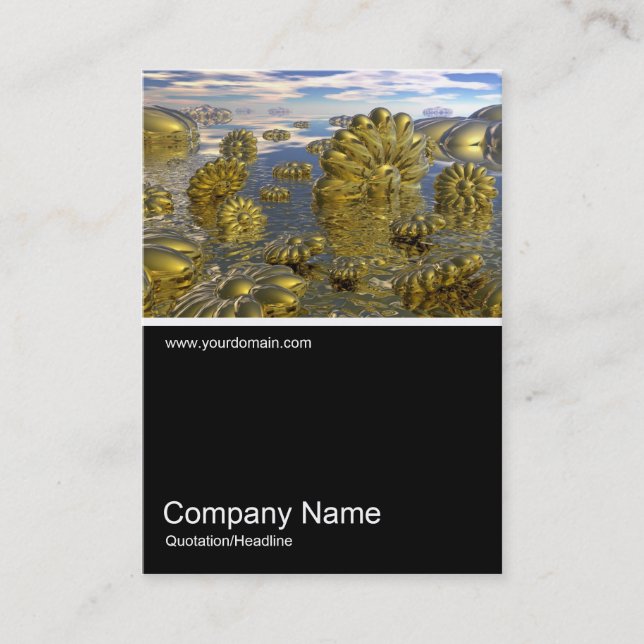 Half&Half Photo 072 - Land of Midas Business Card (Front)