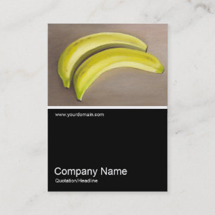 Half&Half Photo 076 - Bananas, Oil Business Card