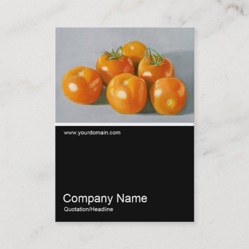 HalfHalf Photo 078 _ Vine Ripened Tomatoes Oil Business Card