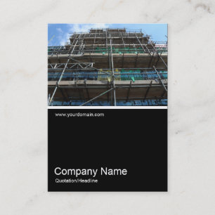 Half&Half Photo - Scaffolding Business Card