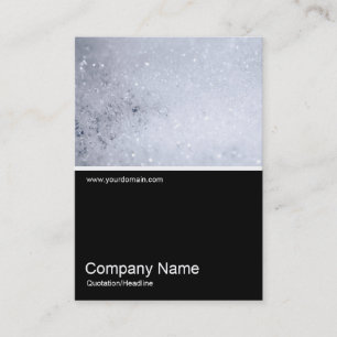 Half&Half Photo - Soap Bubbles Business Card