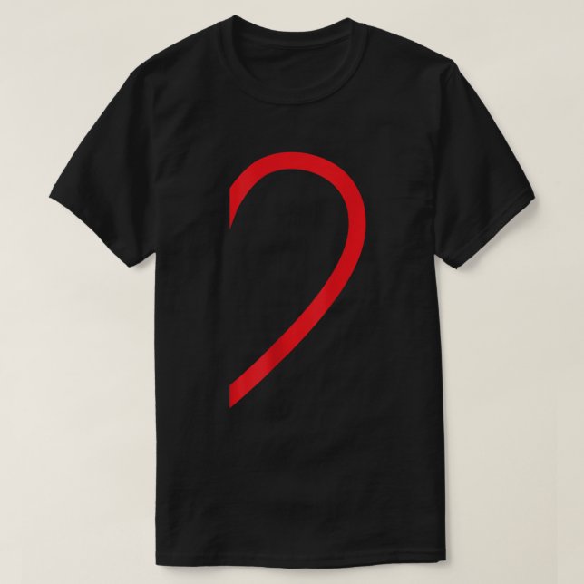 Half Heart Right Hand Side Love Couple Camisa Pare T-Shirt (Design Front)