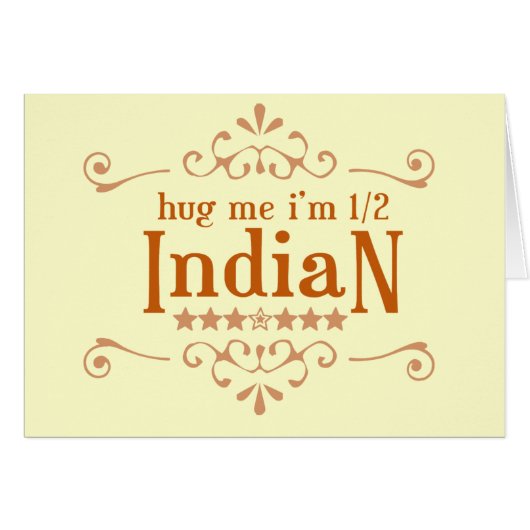 Half Indian Cards (Front Horizontal)