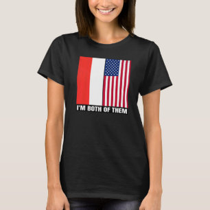 Half Indonesian Half American Indonesia Heritage & T-Shirt