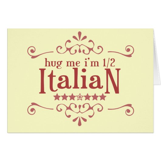 Half Italian Cards (Front Horizontal)