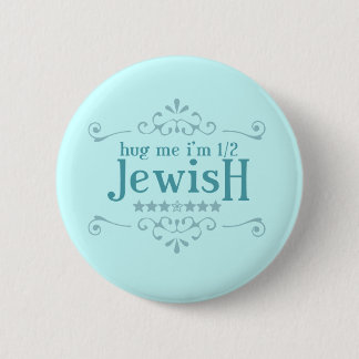 Half Jewish Button