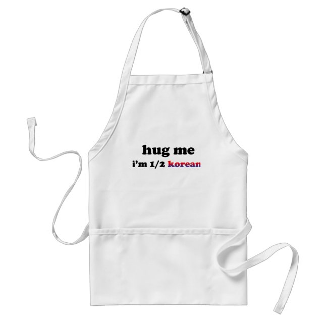 Half Korean Adult Apron (Front)