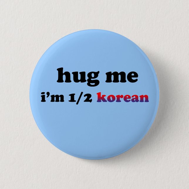 Half Korean Button (Front)