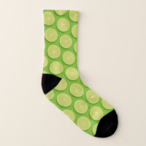 Half Lime Socks