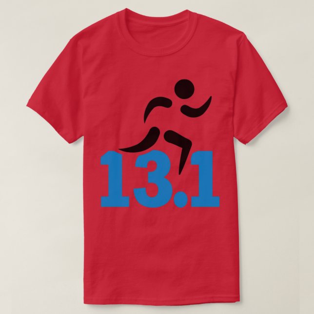 Half marathon 131 miles T-Shirt (Design Front)