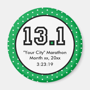 Half Marathon 13.1 Magnet