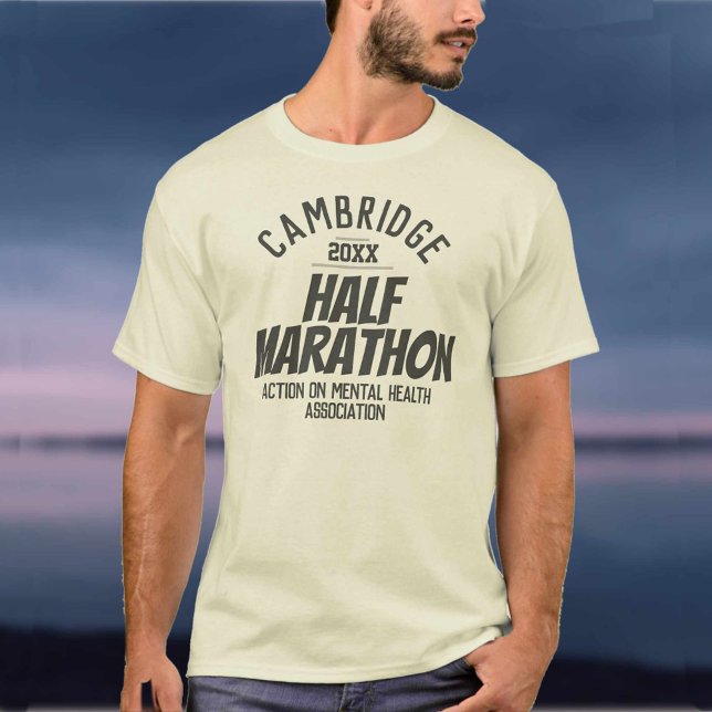 Half Marathon or Other Event T-Shirt (Creator Uploaded)