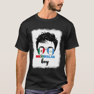 Half Mexican And Guatemalan Mexico Guatemala Boy T-Shirt