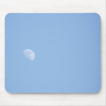 Half Moon at Dusk Mousepad