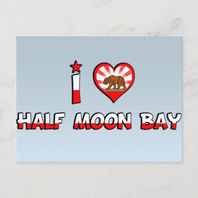 Half Moon Bay, CA Postcard (Front)