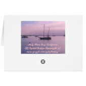 Half Moon Bay, California Cards (Back Horizontal)