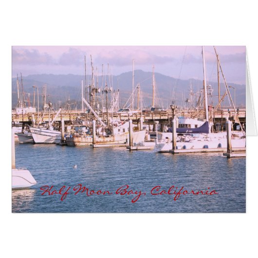 Half Moon Bay, California Cards (Front Horizontal)